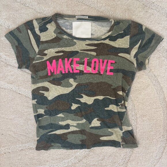 MOTHER Make Love Not War Tee - Picture 1 of 3